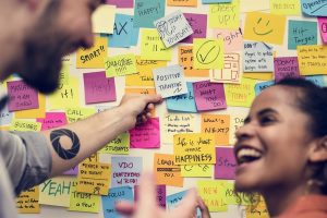 Creativity And Collaboration brainstorming